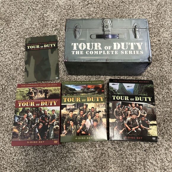 Tour Of Duty The Entire Series 3-Pack (DVD, 2005, 14-Disc Set) Box Set - Picture 1 of 5